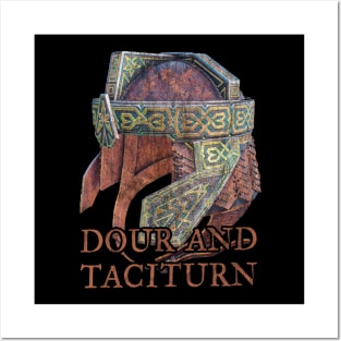 Dour and Taciturn Dwarf Posters and Art